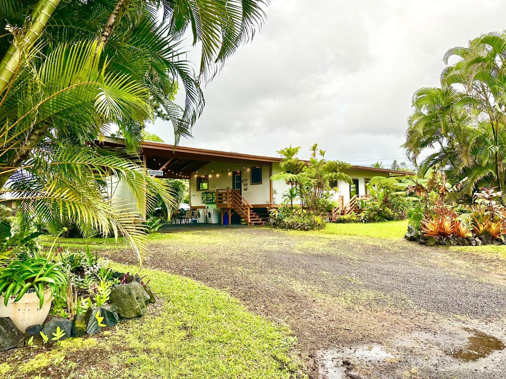 Puna Zen Botanical Garden Retreat Keaau Exteriör bild